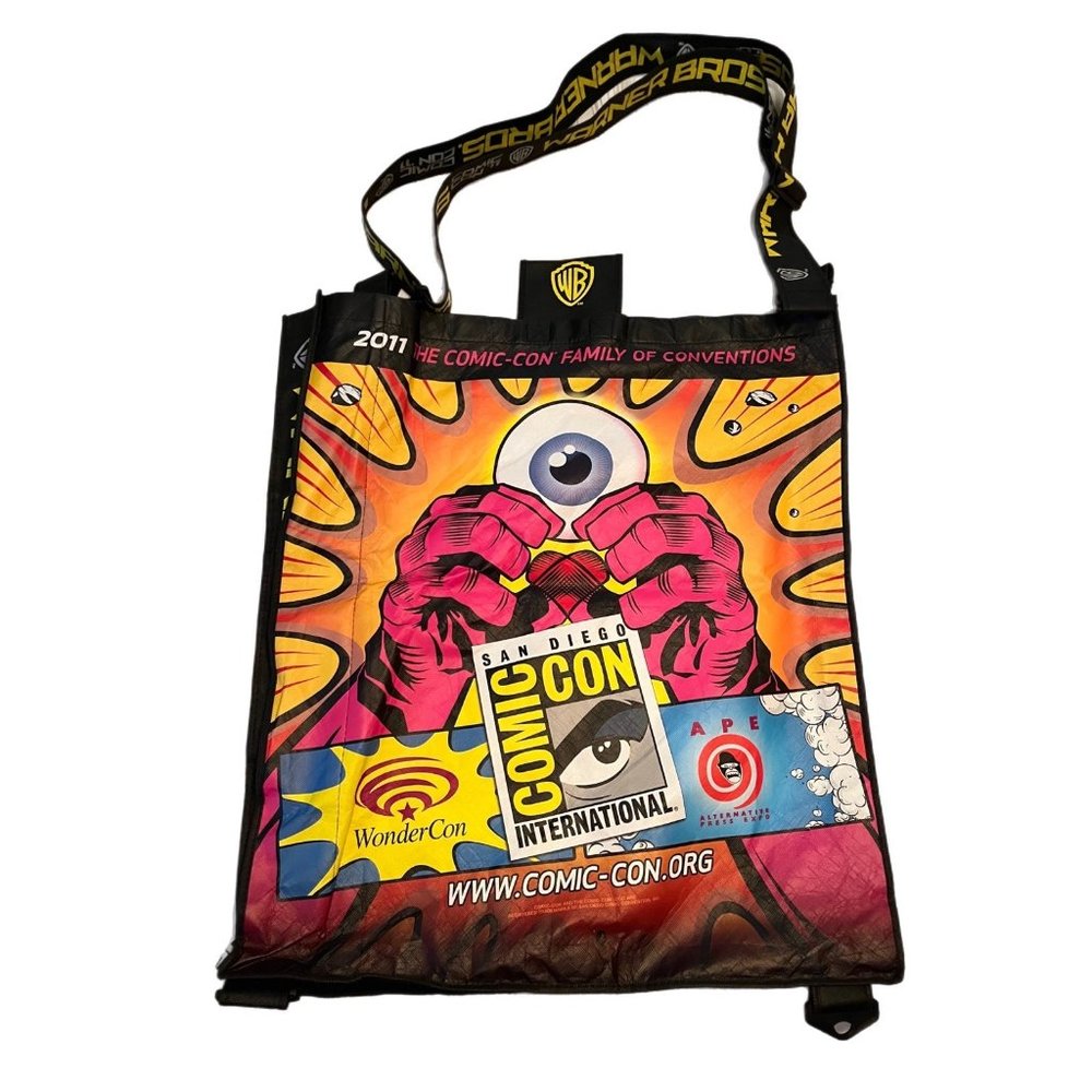 2011 San Diego Comic Con Warner Bros Bag Tote supernatural